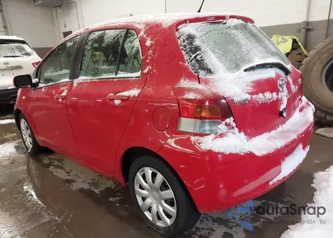 2011 Toyota Yaris из США, поврежденный, VIN JTDKT4K34B5336612
